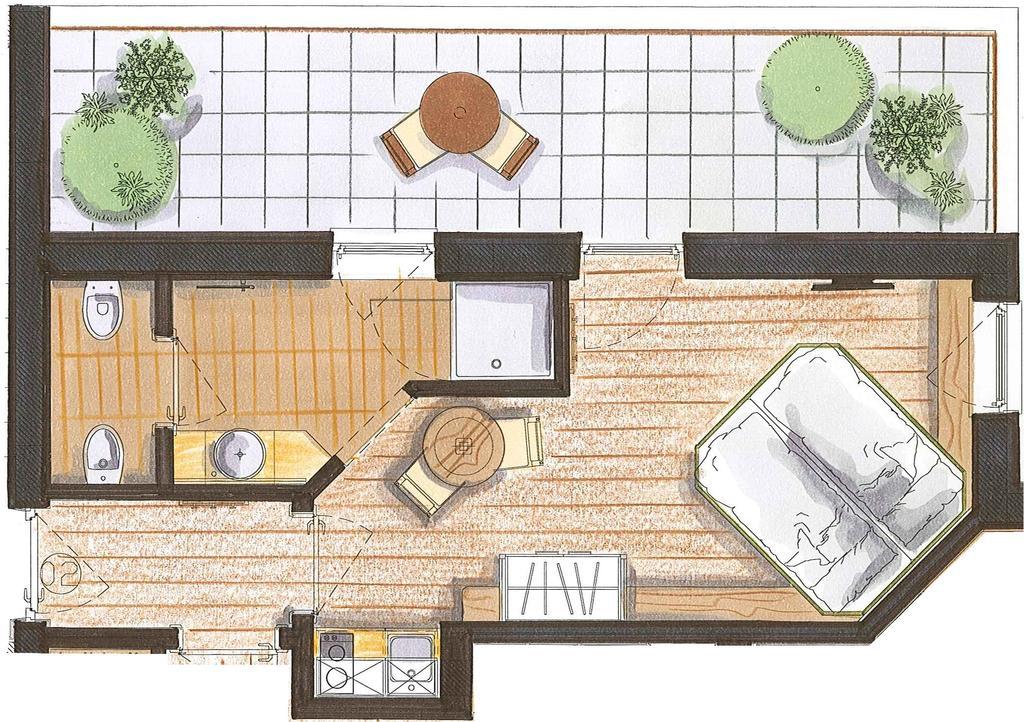 Color Home Suite Apartments Predazzo Habitación foto